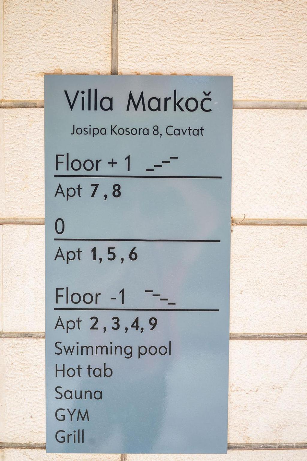 Villa Markoc 챠브타트 외부 사진